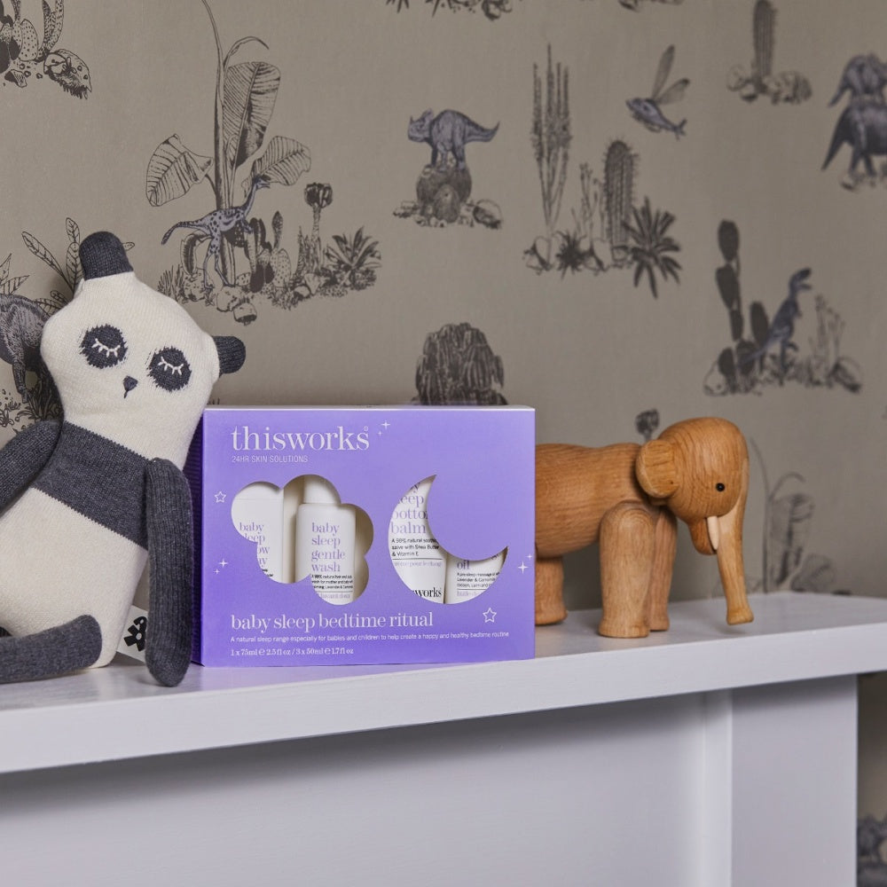 This Works Baby Sleep Bedtime Ritual 4-Piece Gift Set-This Works Baby Sleep Bedtime Ritual 4-Piece Gift Set