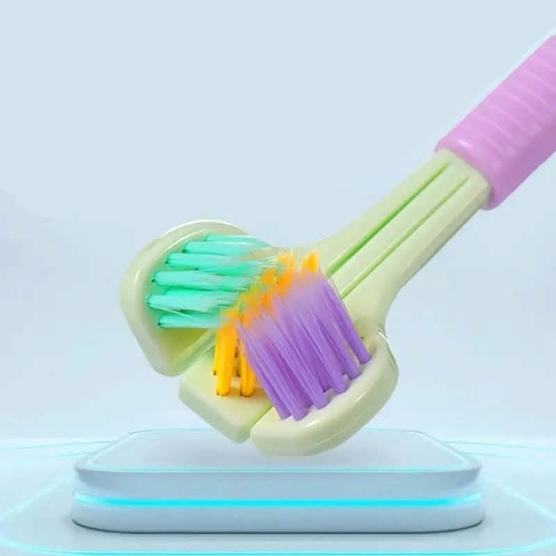 Threesided Soft Bristle Toothbrush-Threesided Soft Bristle Toothbrush