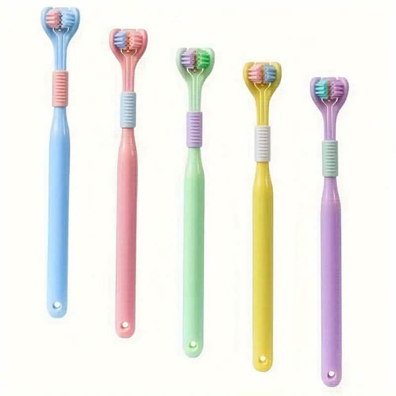 Threesided Soft Bristle Toothbrush-Threesided Soft Bristle Toothbrush