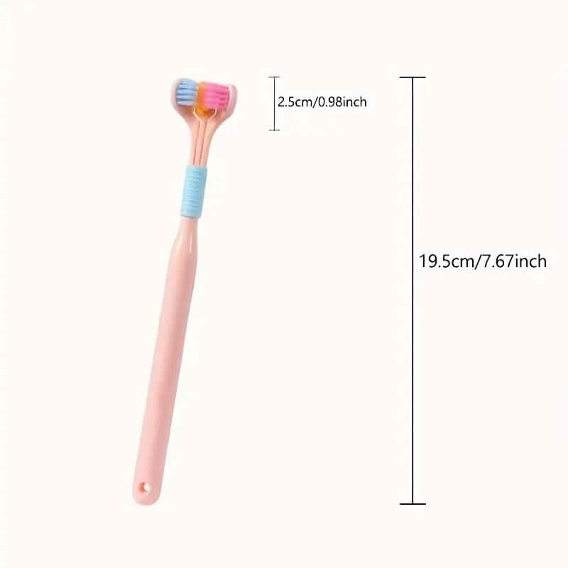 Threesided Soft Bristle Toothbrush-Threesided Soft Bristle Toothbrush