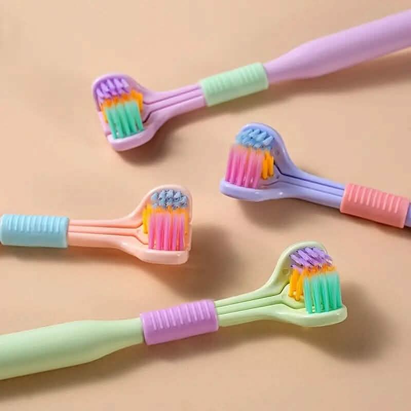 Threesided Soft Bristle Toothbrush-Threesided Soft Bristle Toothbrush