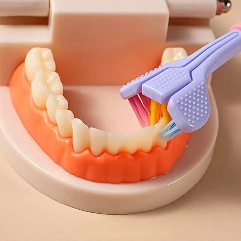 Threesided Soft Bristle Toothbrush-Threesided Soft Bristle Toothbrush