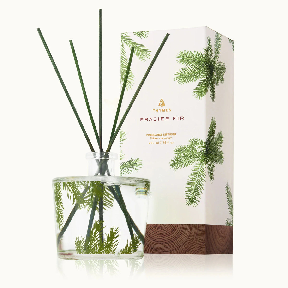 Thymes Frasier Fir Pine Needle Reed Diffuser 7.75 OZ-Thymes Frasier Fir Pine Needle Reed Diffuser 7.75 OZ