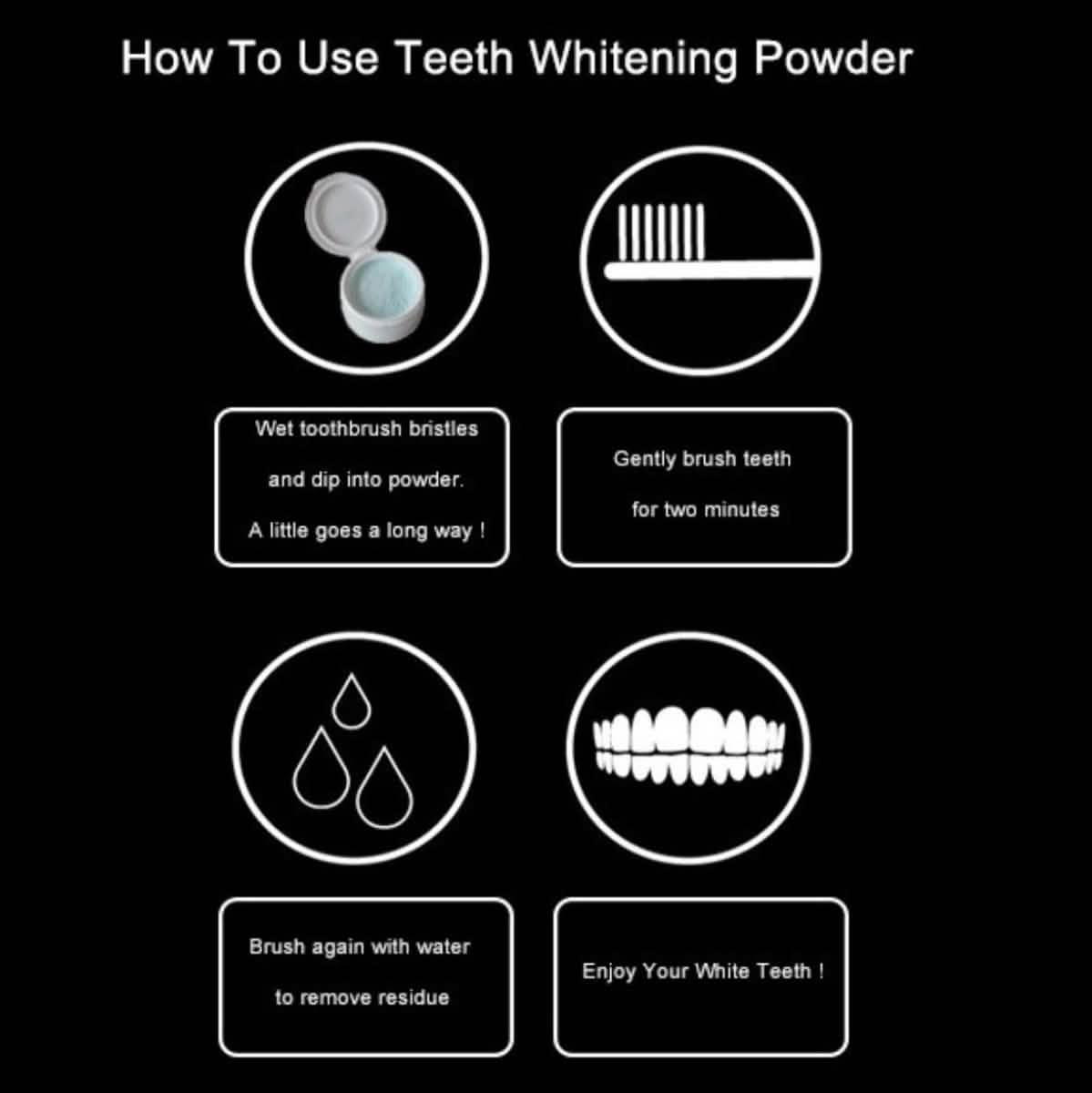 100% Natural Charcoal Teeth Whitening Powder-100% Natural Charcoal Teeth Whitening Powder