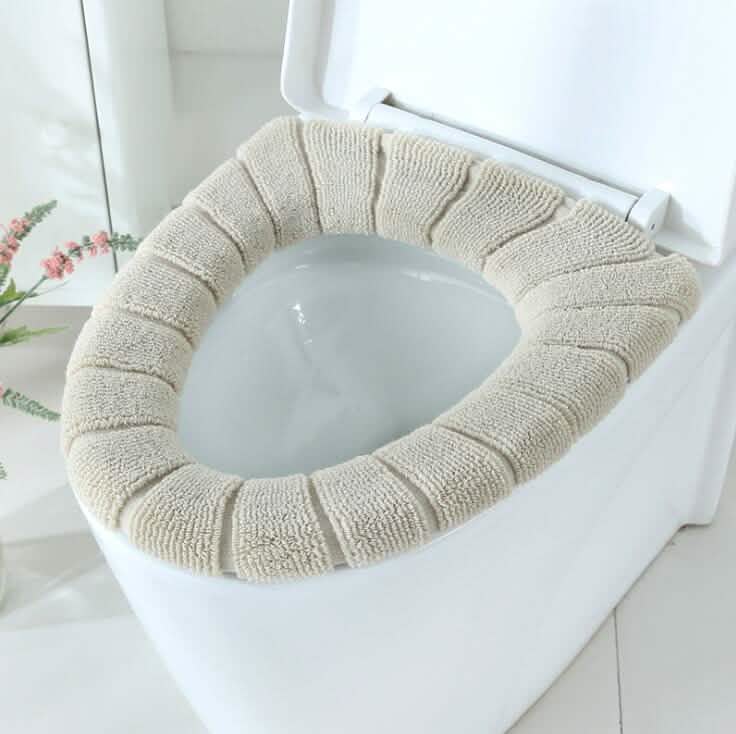 Toilet Seat Soft Thick Washable Cover Pad Protector-Toilet Seat Soft Thick Washable Cover Pad Protector