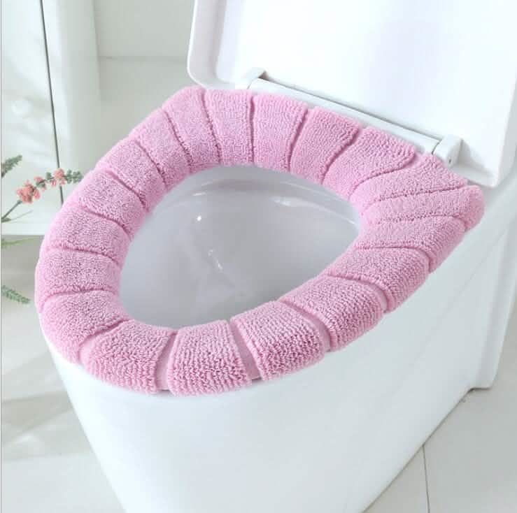 Toilet Seat Soft Thick Washable Cover Pad Protector-Toilet Seat Soft Thick Washable Cover Pad Protector