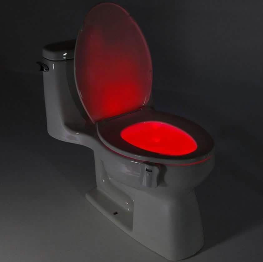8-Color LED Sensor Motion-Activated Bathroom Toilet Light-8-Color LED Sensor Motion-Activated Bathroom Toilet Light