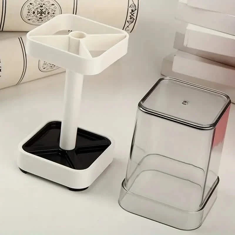 Toothbrush Holder With Gargle Cup-Toothbrush Holder With Gargle Cup