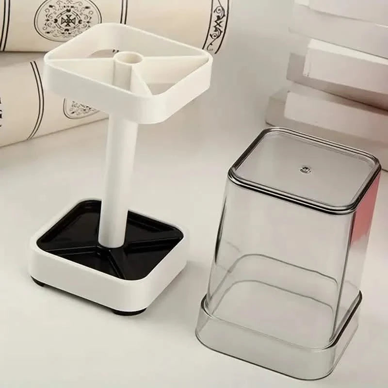Toothbrush Holder With Gargle Cup-Toothbrush Holder With Gargle Cup