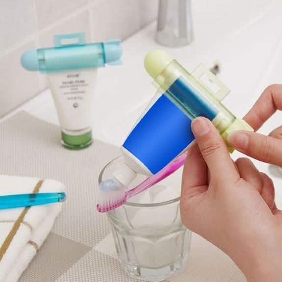 Toothpaste Squeezer Rolling Dispenser-Toothpaste Squeezer Rolling Dispenser