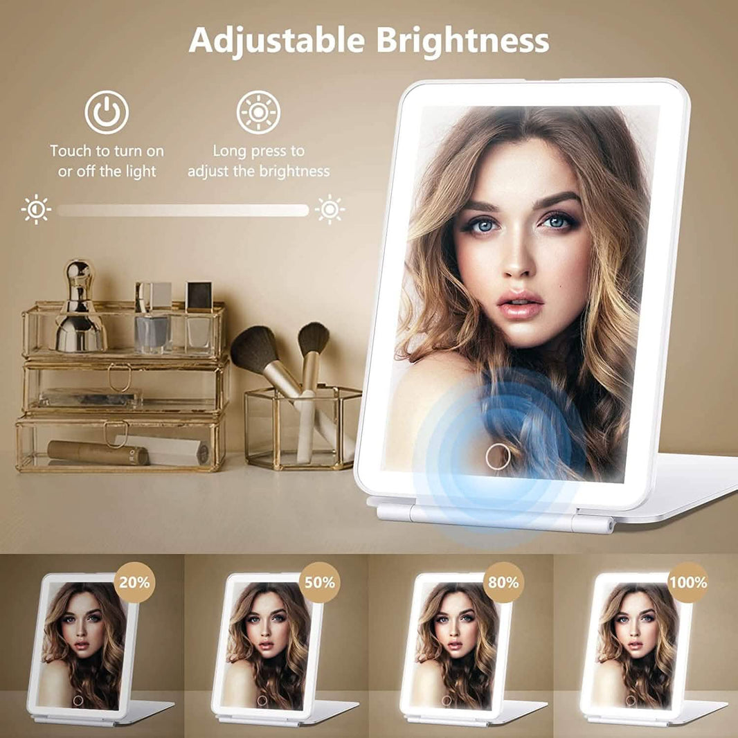 Travel Makeup Mirror with 10X Magnifying Mirror-Travel Makeup Mirror with 10X Magnifying Mirror