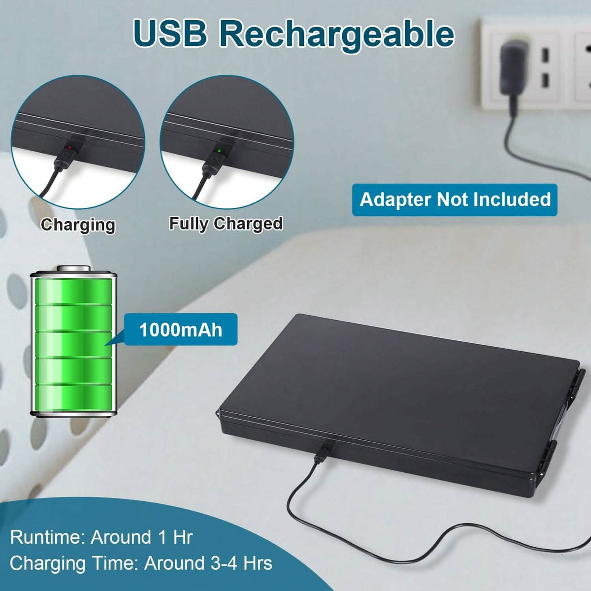Tri-Fold Mirror with Telescopic Hanger-Tri-Fold Mirror with Telescopic Hanger