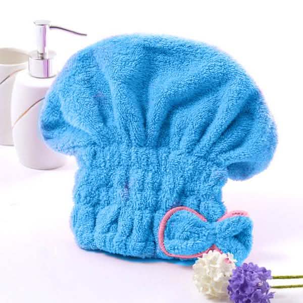 Turban Quick Hair Hats Wrapp Towels Bathing-Turban Quick Hair Hats Wrapp Towels Bathing