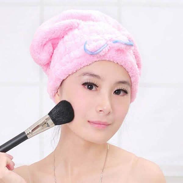 Turban Quick Hair Hats Wrapp Towels Bathing-Turban Quick Hair Hats Wrapp Towels Bathing