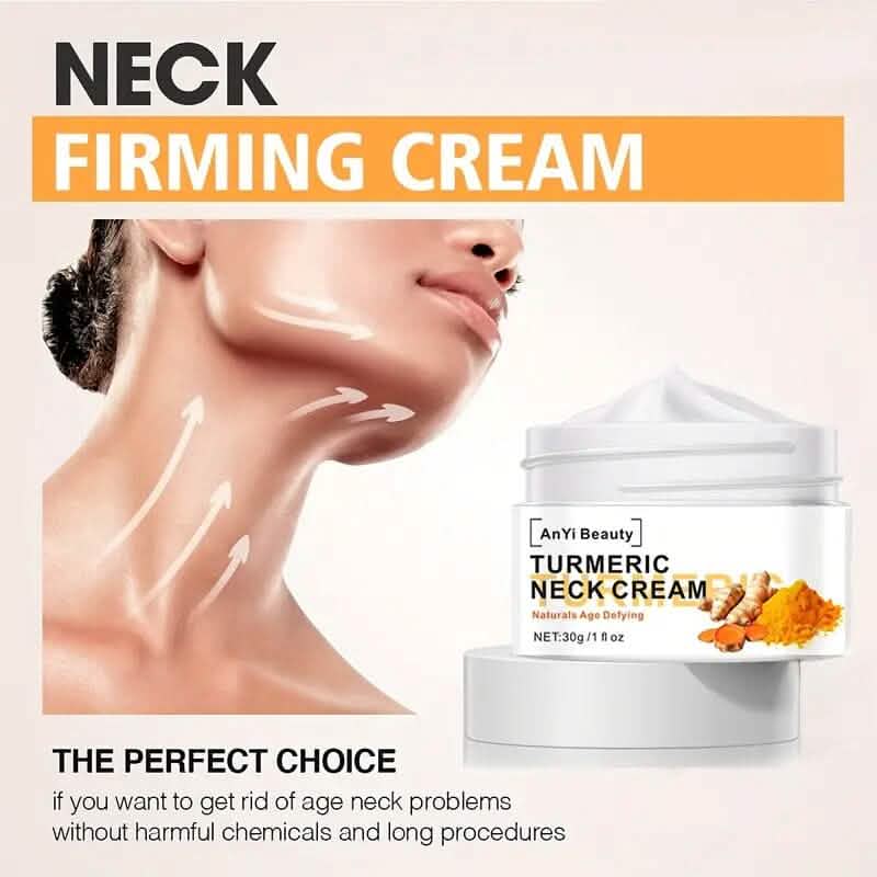 Turmeric Neck Firming Cream Facial Moisturizer with Retinol Collagen and Hyaluronic Acid-Turmeric Neck Firming Cream Facial Moisturizer with Retinol Collagen and Hyaluronic Acid
