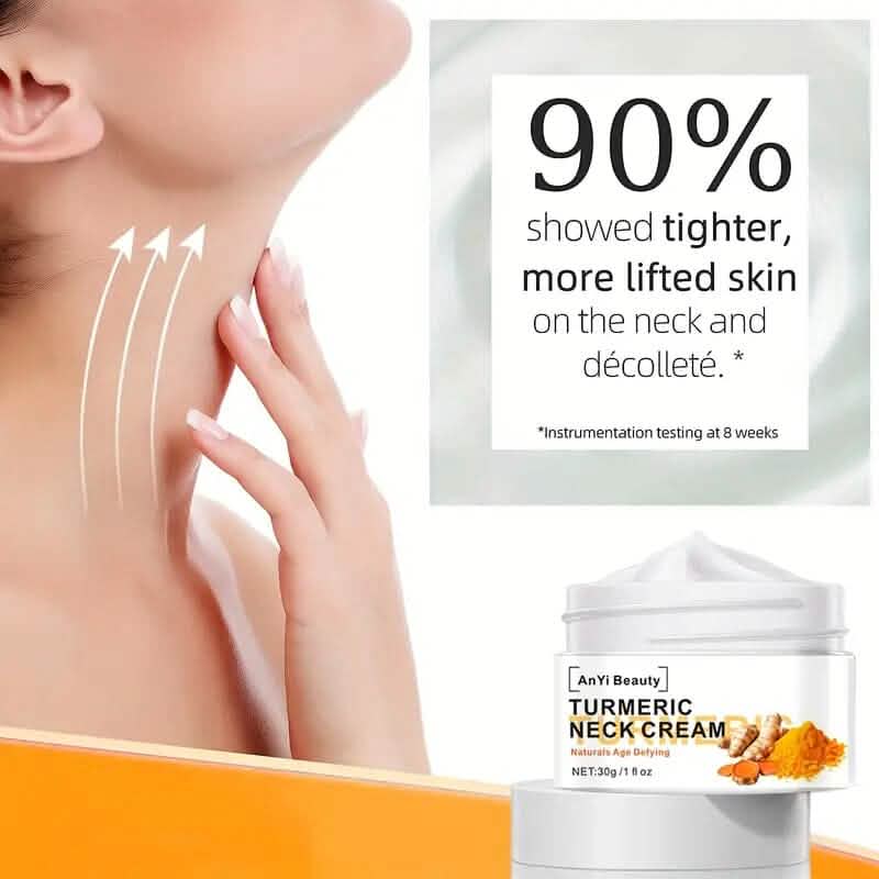 Turmeric Neck Firming Cream Facial Moisturizer with Retinol Collagen and Hyaluronic Acid-Turmeric Neck Firming Cream Facial Moisturizer with Retinol Collagen and Hyaluronic Acid