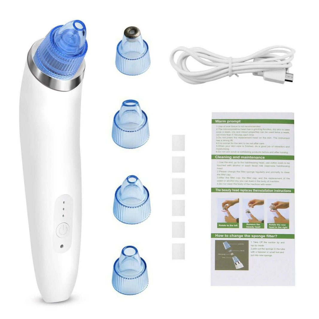 Unisex Electric Blackhead Remover Facial Skin Pore Cleaner-Unisex Electric Blackhead Remover Facial Skin Pore Cleaner