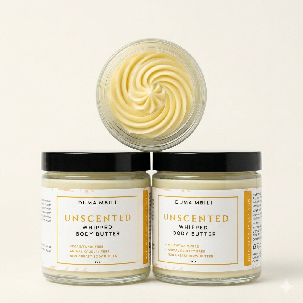 Unscented Whipped Body Butter-Unscented Whipped Body Butter