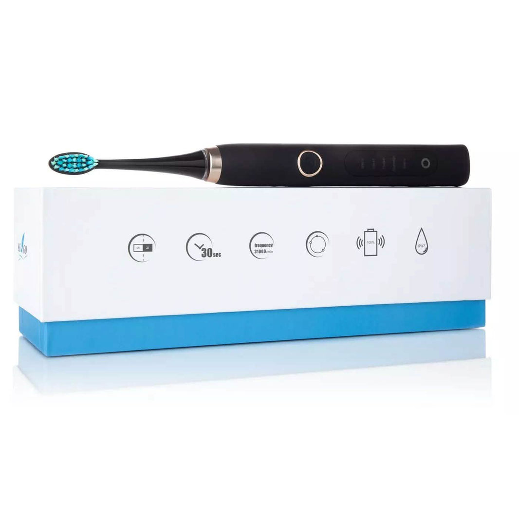 USB Electric Toothbrush with 4 Replacement Heads-USB Electric Toothbrush with 4 Replacement Heads