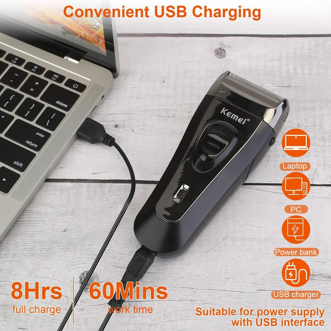 USB Rechargeable Men Electric Shaver-USB Rechargeable Men Electric Shaver