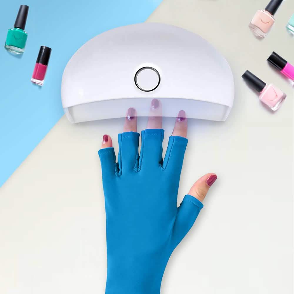 UV Light Manicure Gloves-UV Light Manicure Gloves
