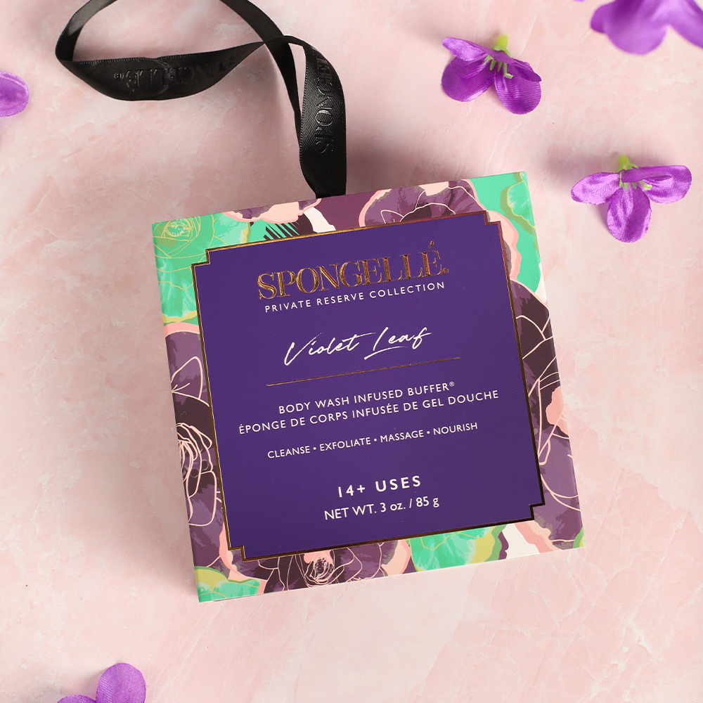 Violet Leaf | Boxed Flower-Violet Leaf | Boxed Flower