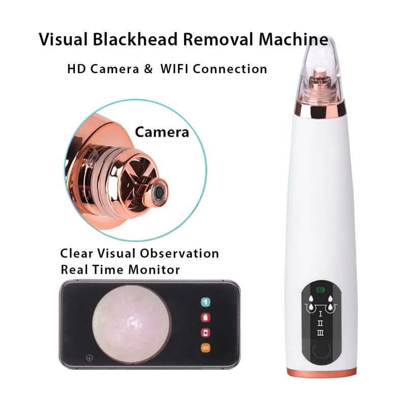 Visual Pore Cleaning Vacuum with Built in Camera-Visual Pore Cleaning Vacuum with Built in Camera