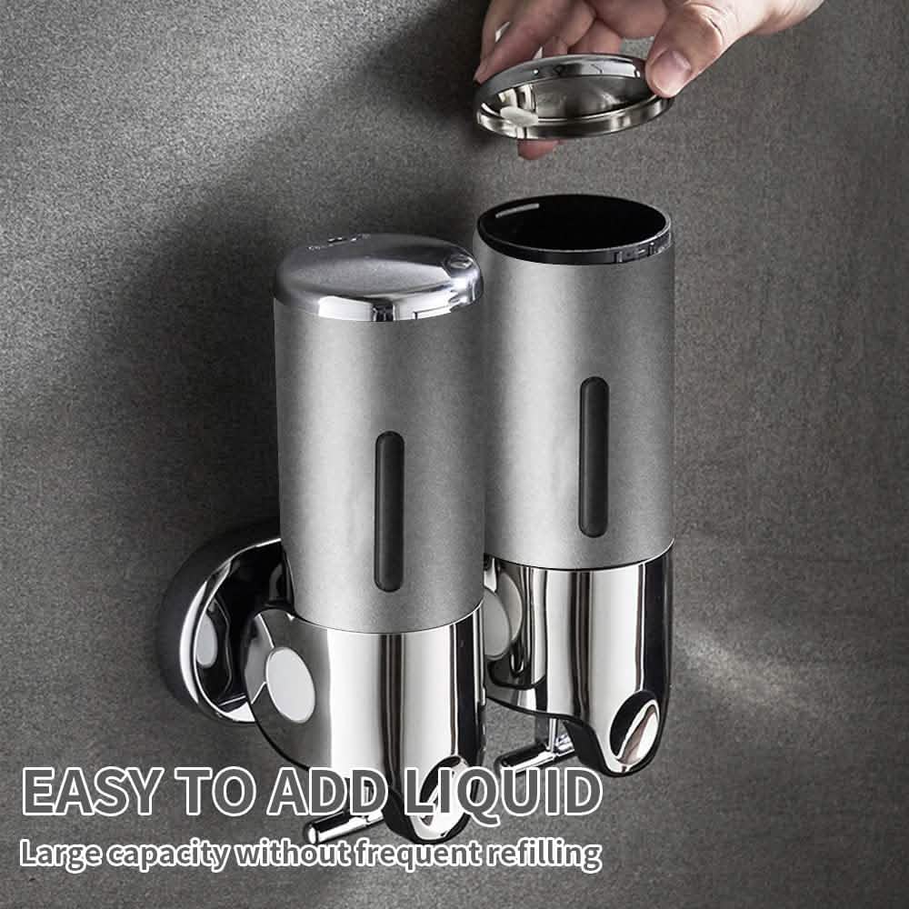 Wall Mounted Bathroom Shower Pump Dispenser-Wall Mounted Bathroom Shower Pump Dispenser