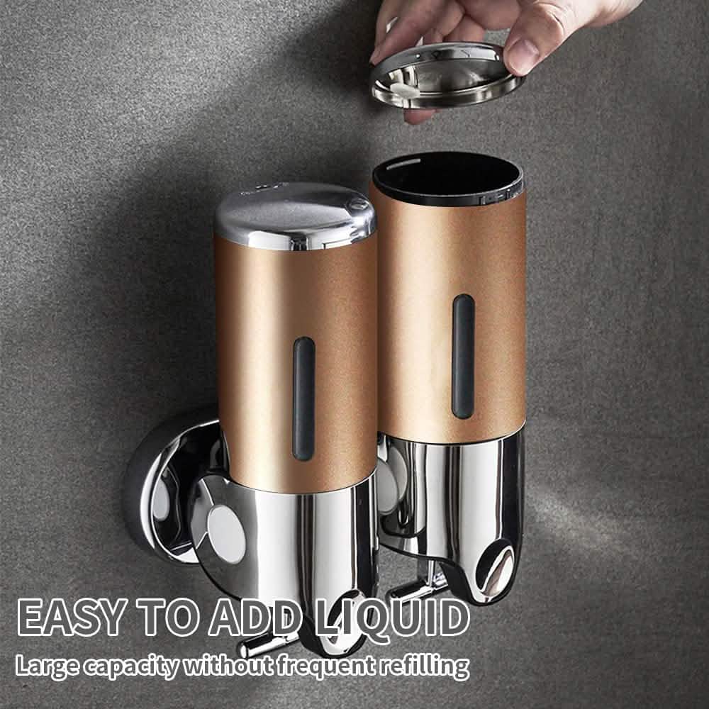 Wall Mounted Bathroom Shower Pump Dispenser-Wall Mounted Bathroom Shower Pump Dispenser