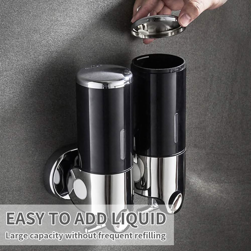 Wall Mounted Bathroom Shower Pump Dispenser-Wall Mounted Bathroom Shower Pump Dispenser