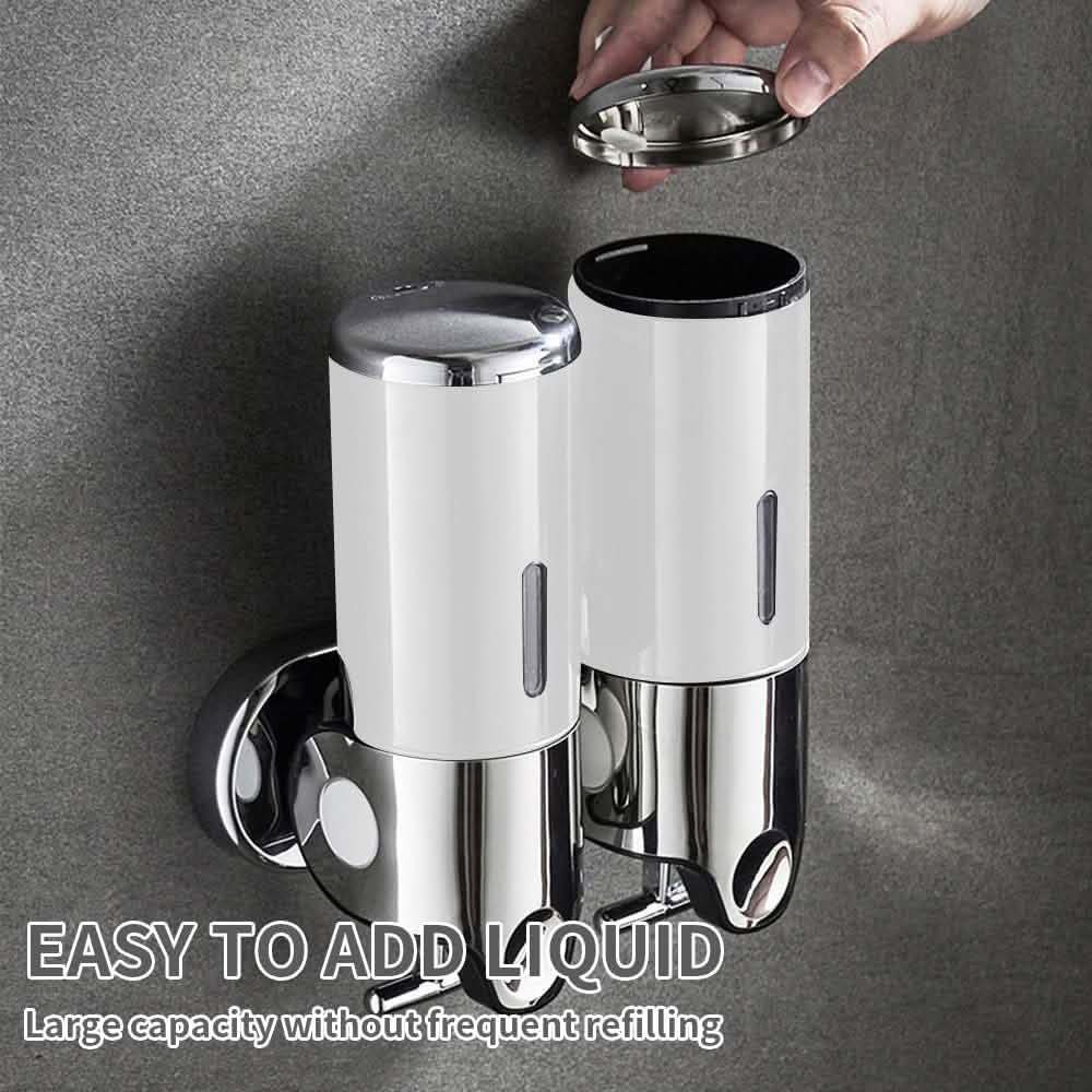 Wall Mounted Bathroom Shower Pump Dispenser-Wall Mounted Bathroom Shower Pump Dispenser