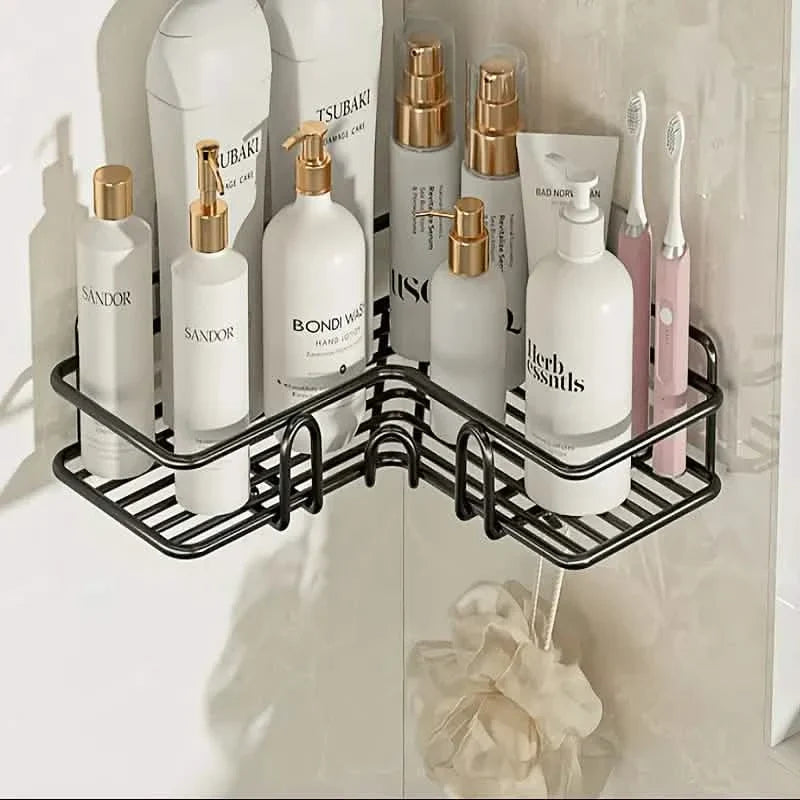 Wall-Mounted Storage For Toilet, Bathroom Shampoo Lotion Cosmetic Storage Rack-Wall-Mounted Storage For Toilet, Bathroom Shampoo Lotion Cosmetic Storage Rack