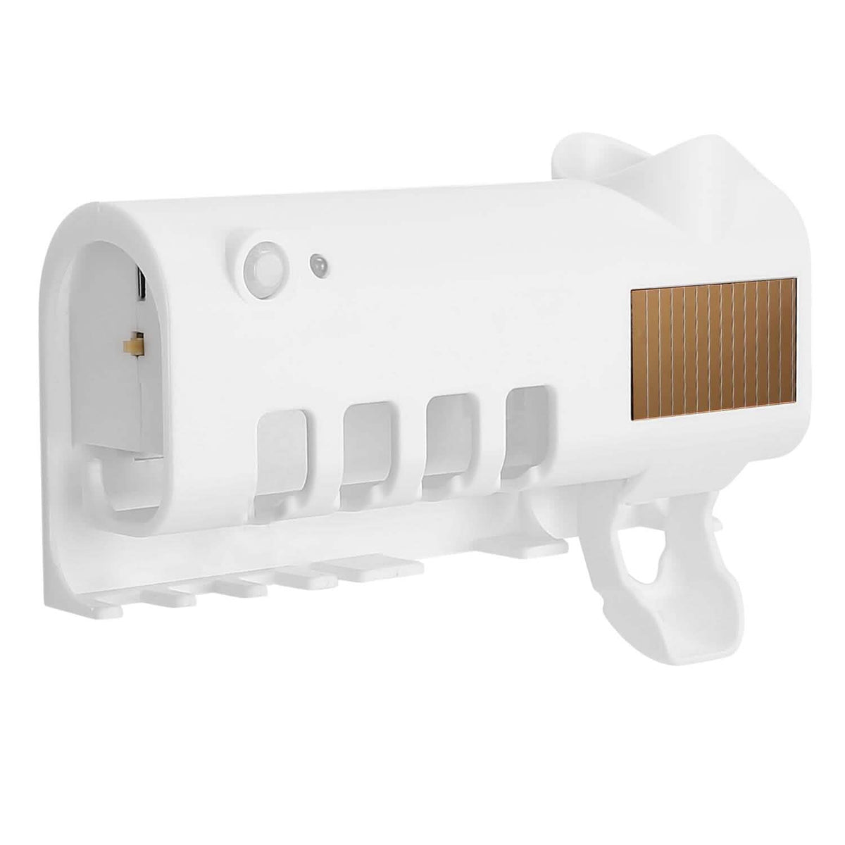 Wall Mounted Toothbrush Sanitizer Holder IR Induction UV Sanitization Rack-Wall Mounted Toothbrush Sanitizer Holder IR Induction UV Sanitization Rack