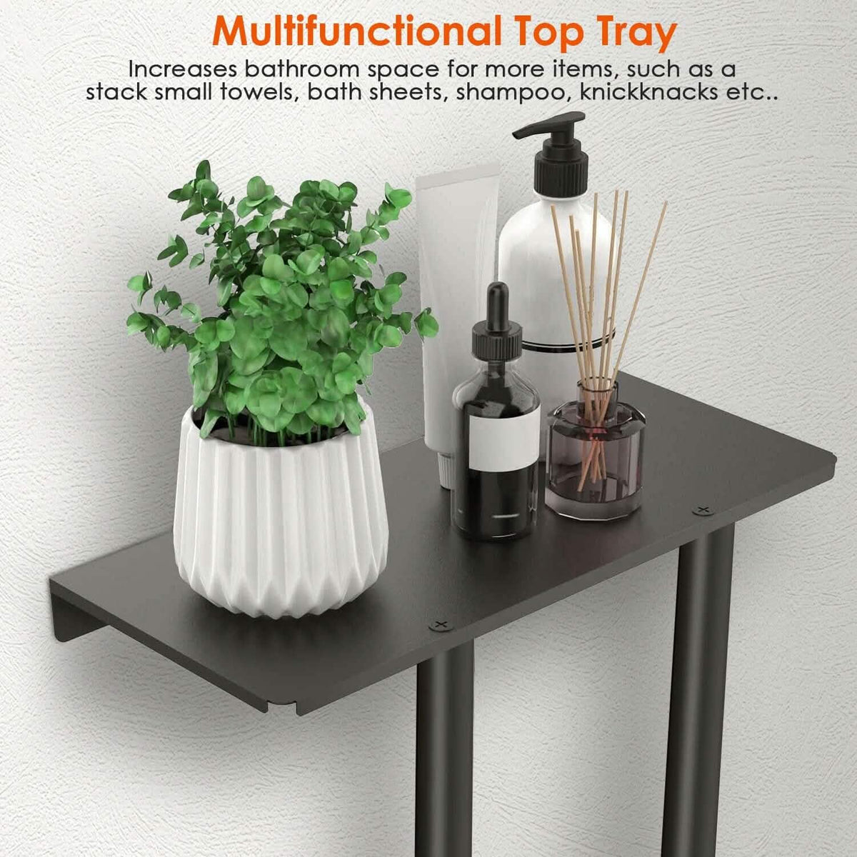 Wall Mounted Towel Rack for Rolled Towels-Wall Mounted Towel Rack for Rolled Towels