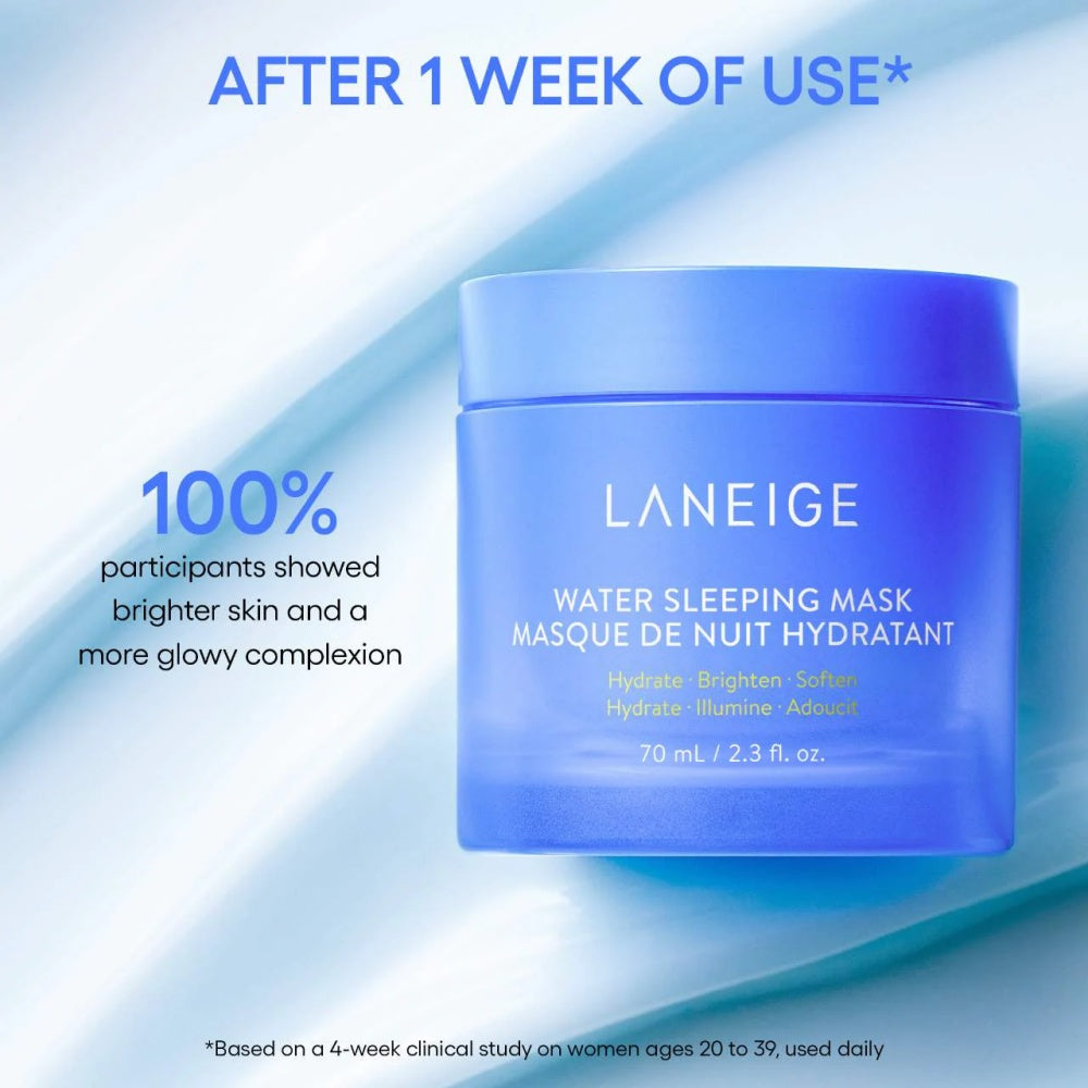 Laneige Water Sleeping Mask with Niacinamide & Squalane 2.3 Oz-Laneige Water Sleeping Mask with Niacinamide & Squalane 2.3 Oz