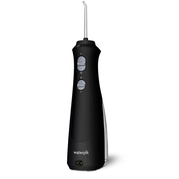 Waterpik Cordless Pearl Rechargeable Water Flosser with 4 Flossing Tips, Black (New)-Waterpik Cordless Pearl Rechargeable Water Flosser with 4 Flossing Tips, Black (New)