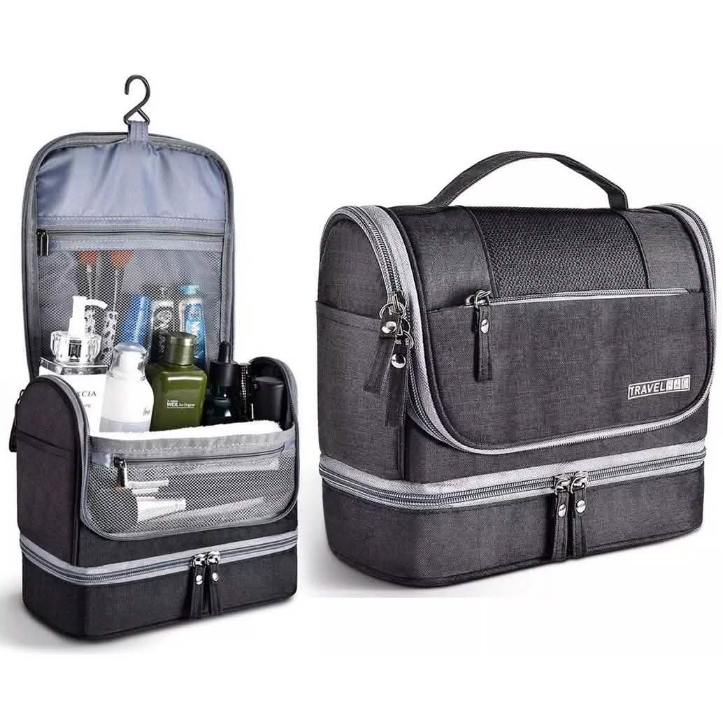 Waterproof Hanging Travel Toiletry Bag for Men and Women-Waterproof Hanging Travel Toiletry Bag for Men and Women