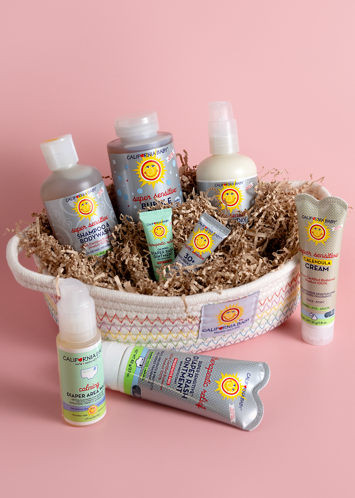 Welcome Baby Gift Basket-Welcome Baby Gift Basket