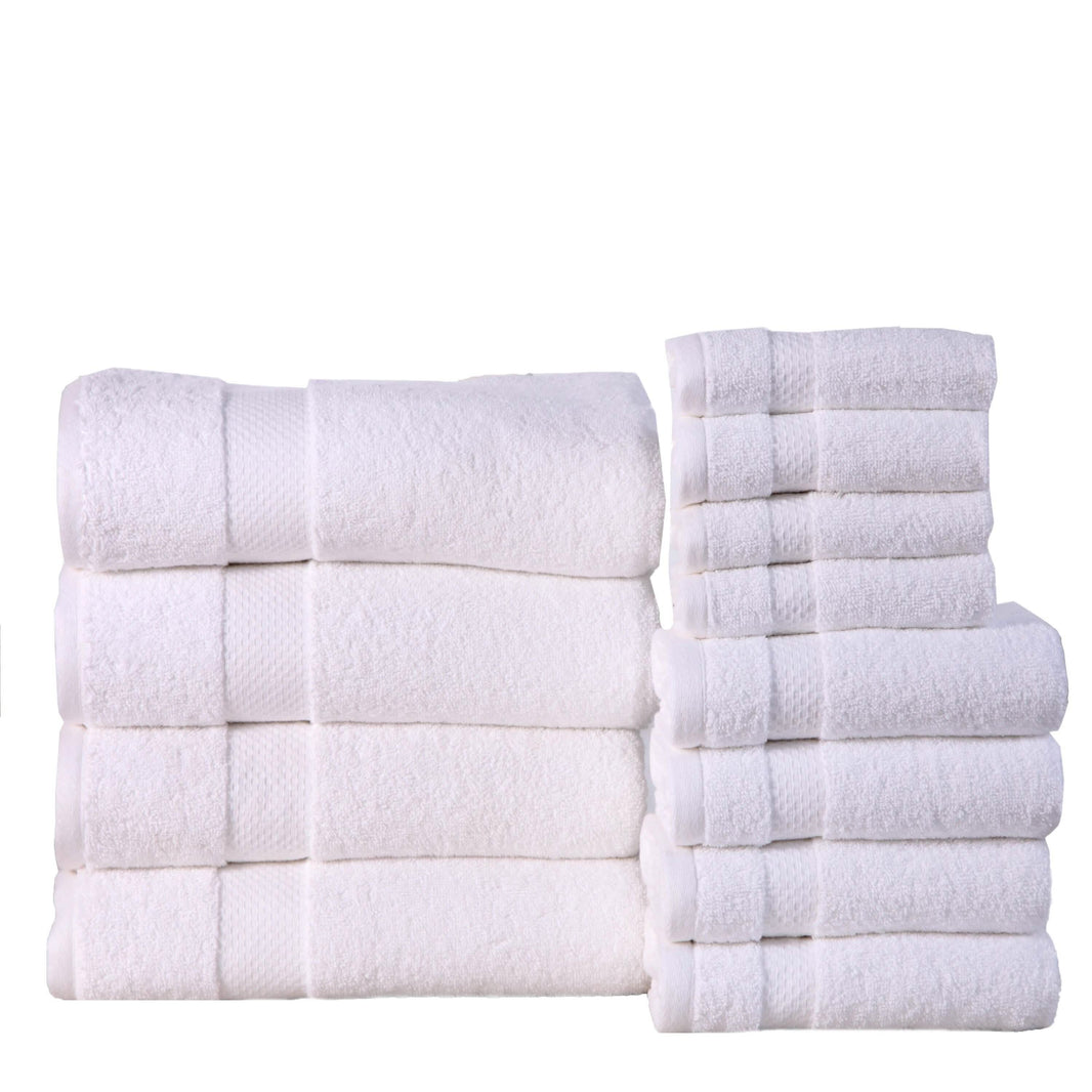 6-Pack: 100% Cotton Towel Set - Assorted Colors-6-Pack: 100% Cotton Towel Set - Assorted Colors
