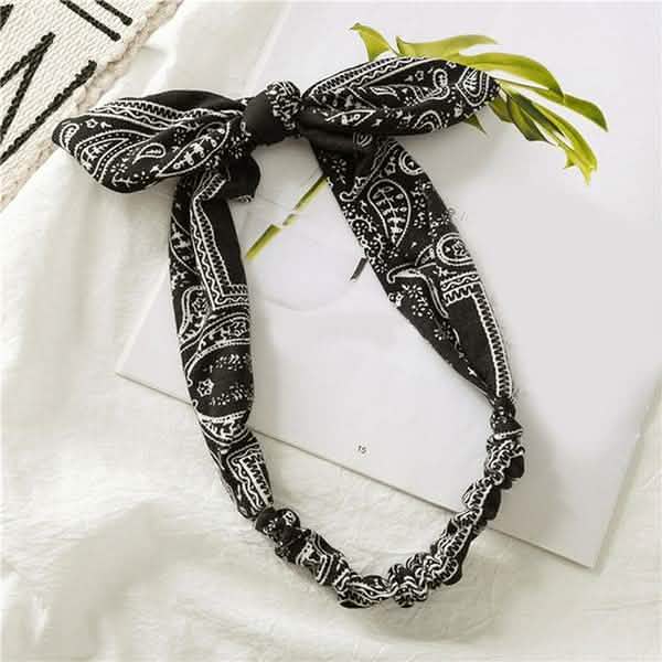 Women Fashion Sweet Retro Print Headbands-Women Fashion Sweet Retro Print Headbands