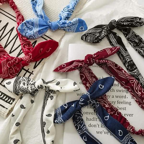 Women Fashion Sweet Retro Print Headbands-Women Fashion Sweet Retro Print Headbands