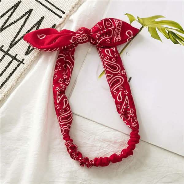Women Fashion Sweet Retro Print Headbands-Women Fashion Sweet Retro Print Headbands
