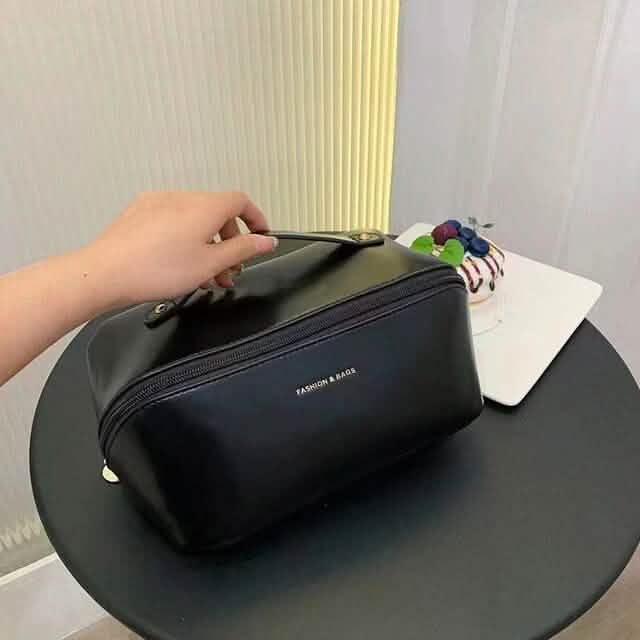 Women Makeup Organizer Toiletry Leather Bag-Women Makeup Organizer Toiletry Leather Bag