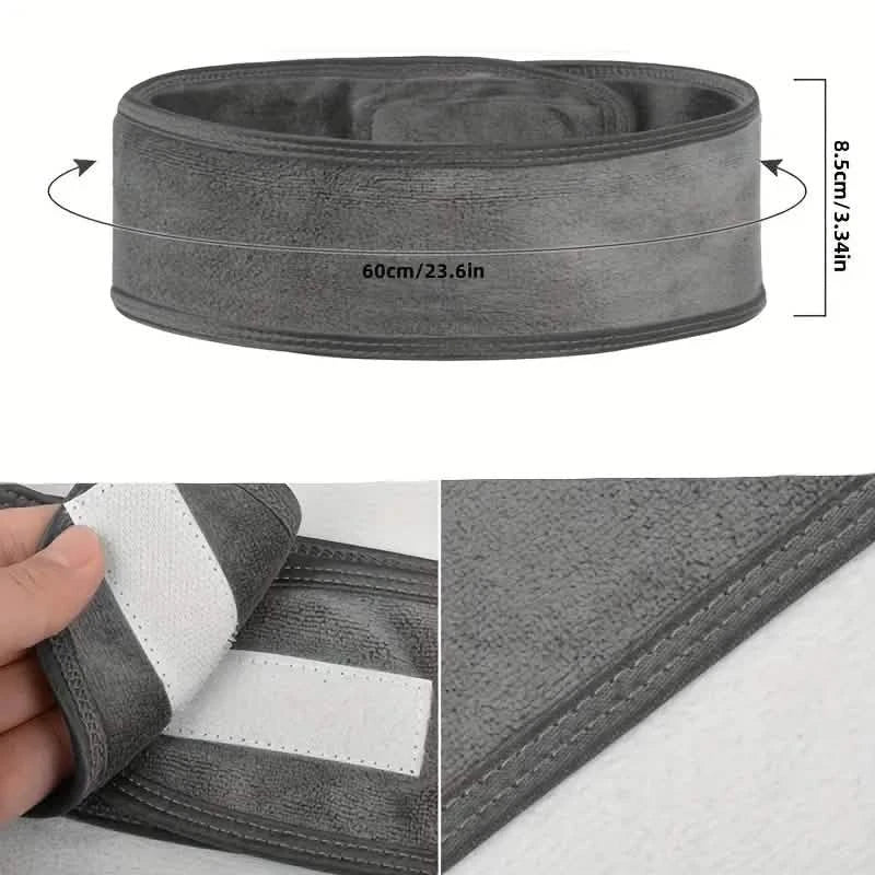 Women's Adjustable Hairband with Soft Non-Slip Headscarf Makeup Headwear-Women's Adjustable Hairband with Soft Non-Slip Headscarf Makeup Headwear