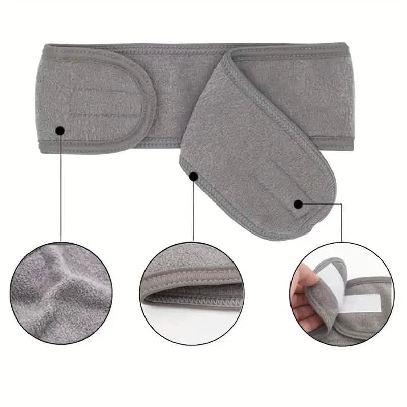 Women's Adjustable Hairband with Soft Non-Slip Headscarf Makeup Headwear-Women's Adjustable Hairband with Soft Non-Slip Headscarf Makeup Headwear