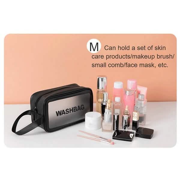 Women's Frosted Waterproof Cosmetic Bag-Women's Frosted Waterproof Cosmetic Bag