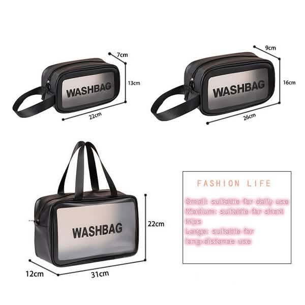 Women's Frosted Waterproof Cosmetic Bag-Women's Frosted Waterproof Cosmetic Bag