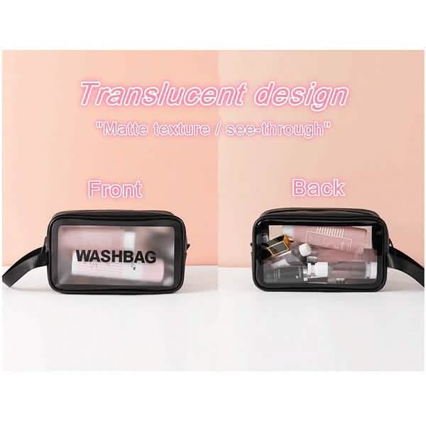 Women's Frosted Waterproof Cosmetic Bag-Women's Frosted Waterproof Cosmetic Bag