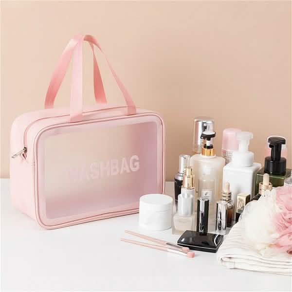 Women's Frosted Waterproof Cosmetic Bag-Women's Frosted Waterproof Cosmetic Bag