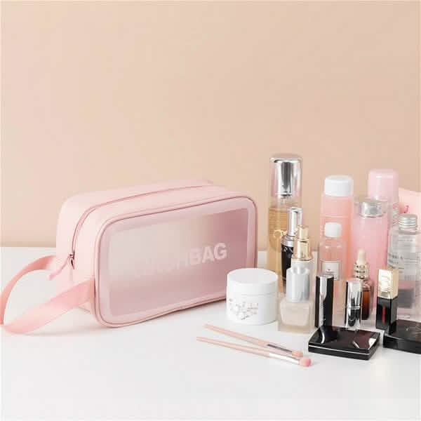 Women's Frosted Waterproof Cosmetic Bag-Women's Frosted Waterproof Cosmetic Bag